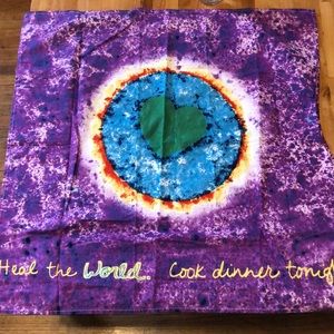 Decorative kitchen towel